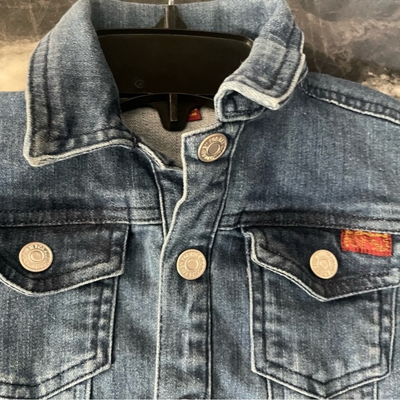 7 For All Mankind Blue Jean Jacket Classic Denim Style 3T - Picture 3 of 6